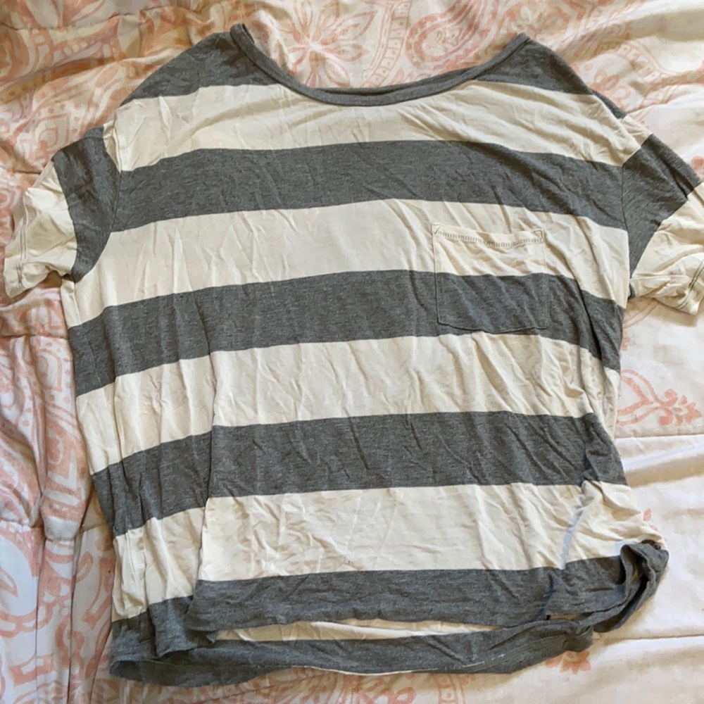 Striped loose t-shirt